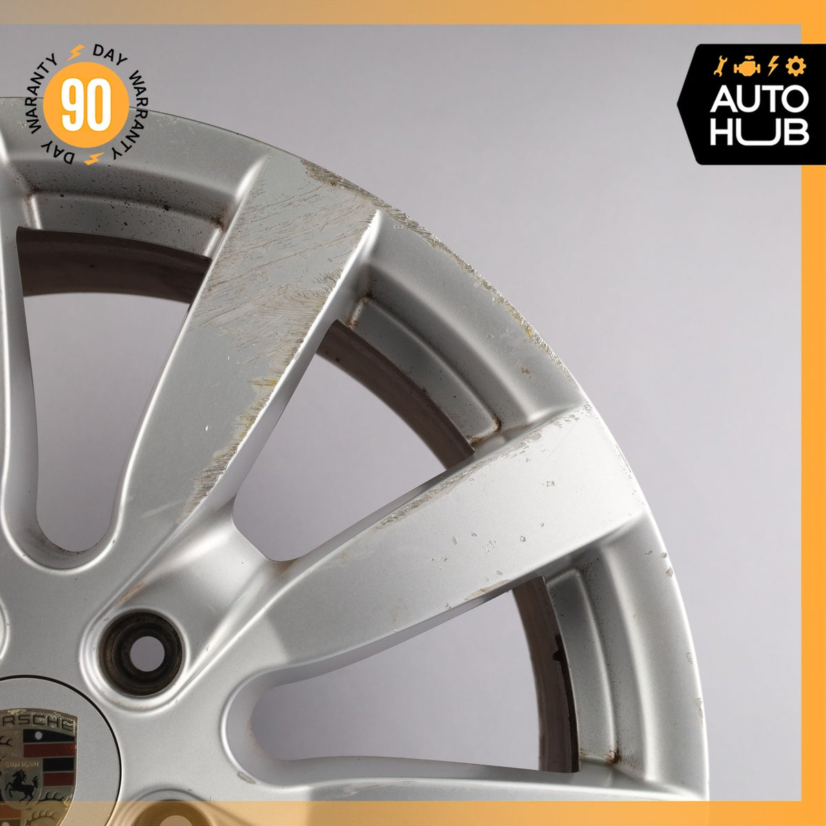 Porsche Cayenne 958 9 x 20 20" Wheel Rim Silver 7P5601025B OEM - photo 3