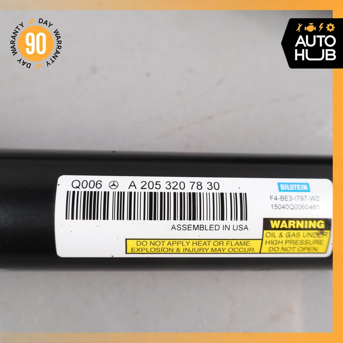 15-21 Mercedes W205 C300 RWD Rear Left And Right Shock Strut Absorber Set OEM - photo 13