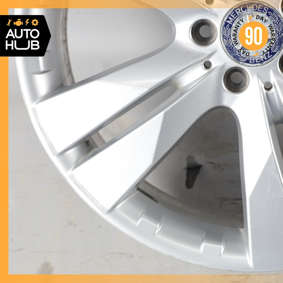 Mercedes X164 GL350 GL450 8.5 x 20 20" Wheel Rim Silver 1644016002 OEM - photo 4