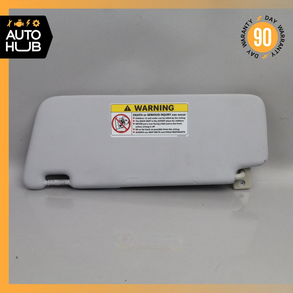 98-03 Mercedes W208 CLK430 CLK55 AMG Right Passenger Sunvisor Shade Cover OEM - photo 9