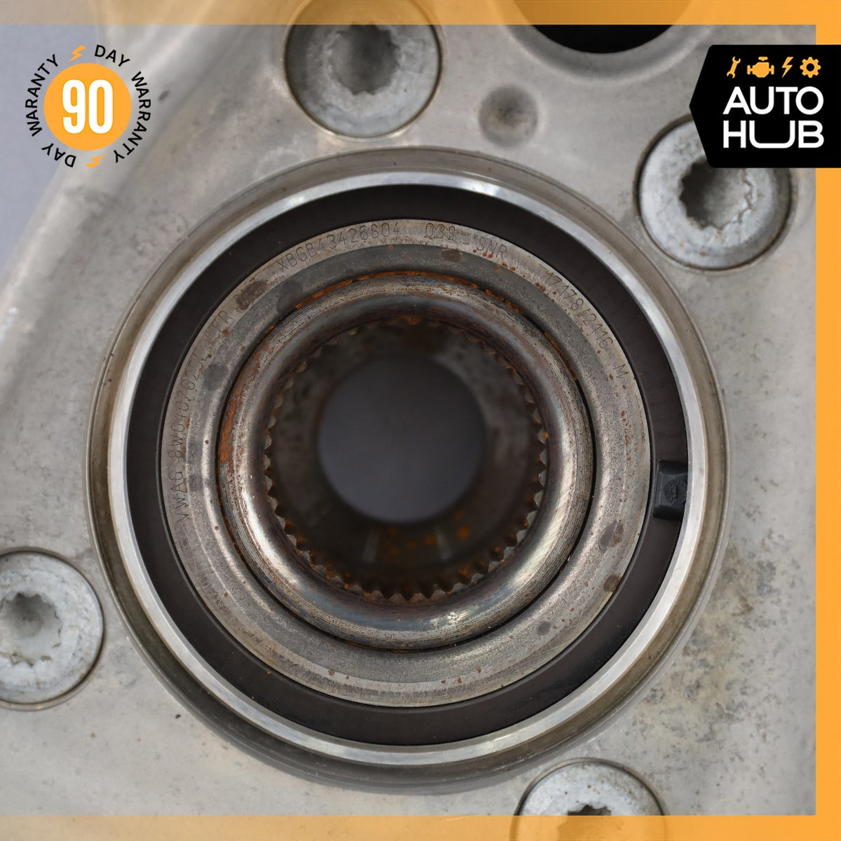 17-25 Audi 4M Q7 Q8 e-Tron Quattro Front Left Spindle Knuckle Hub w/ Shield OEM - photo 13