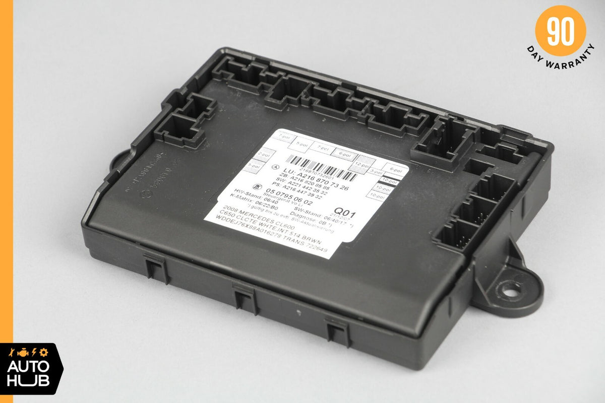 07-14 Mercedes W216 CL600 CL63 AMG Left Driver Side Door Control Module OEM - photo 1