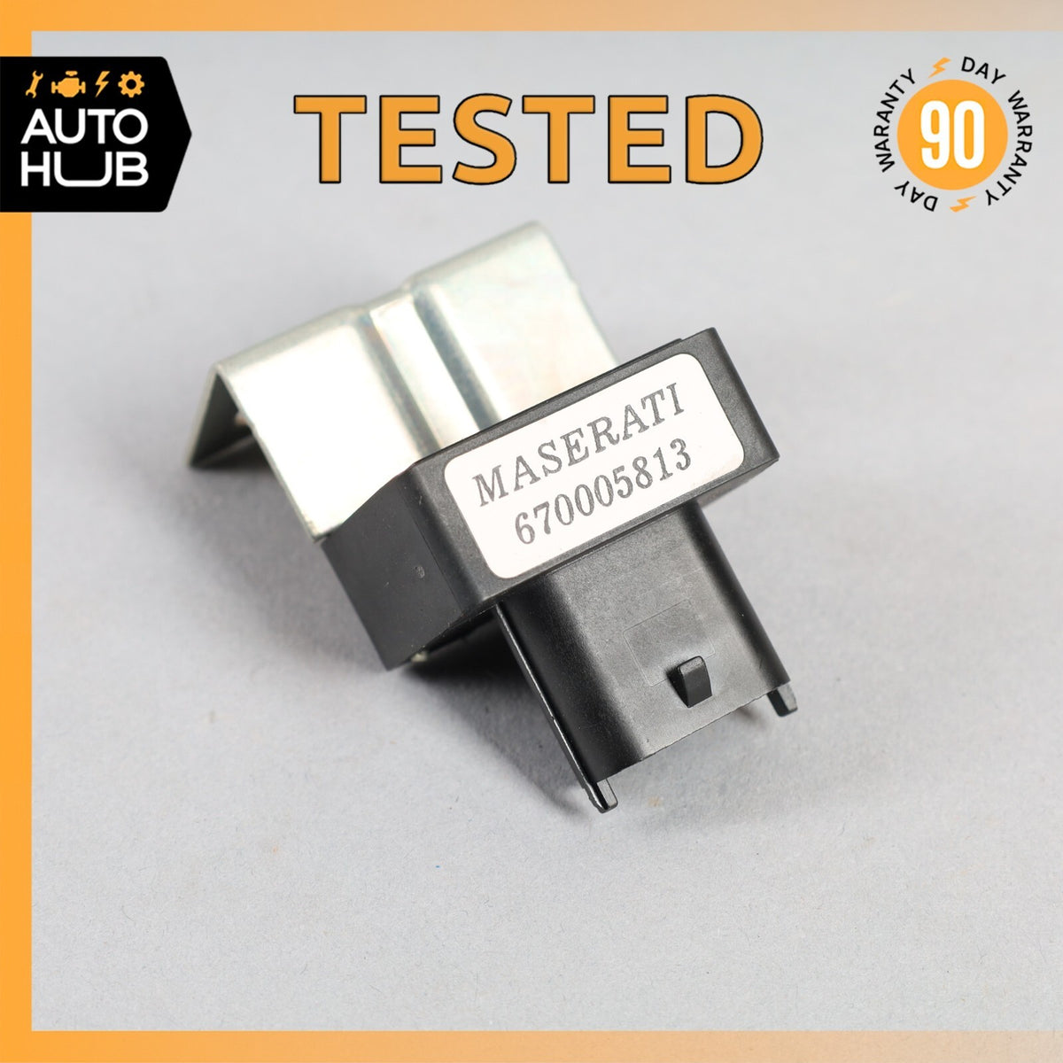 14-20 Maserati Quattroporte M156 Rear Acceleration Sensor Module Unit OEM - photo 1