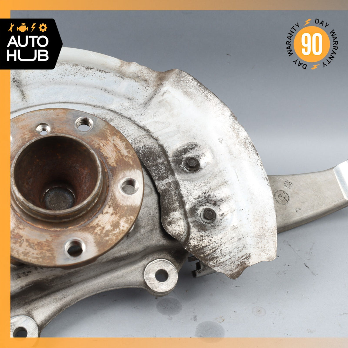 2011 BMW F04 750i Hybrid Front Left Side Wheel Carrier Spindle Knuckle Hub OEM - photo 3