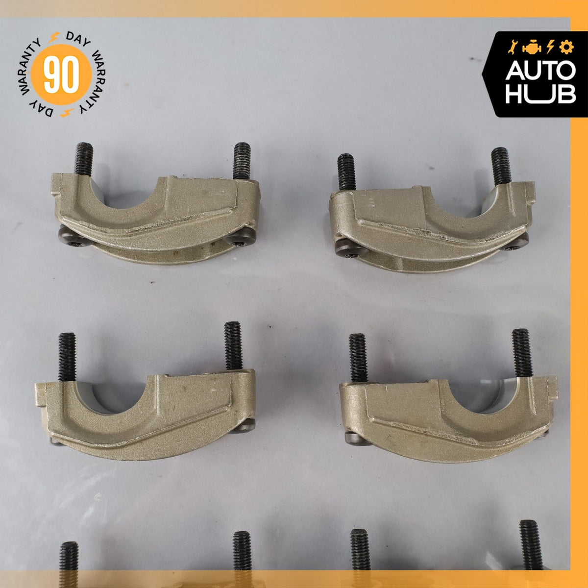 92-02 Mercedes W140 CL600 S600 M120 Cylinder Head Camshaft Holder Set of 6 OEM - photo 11