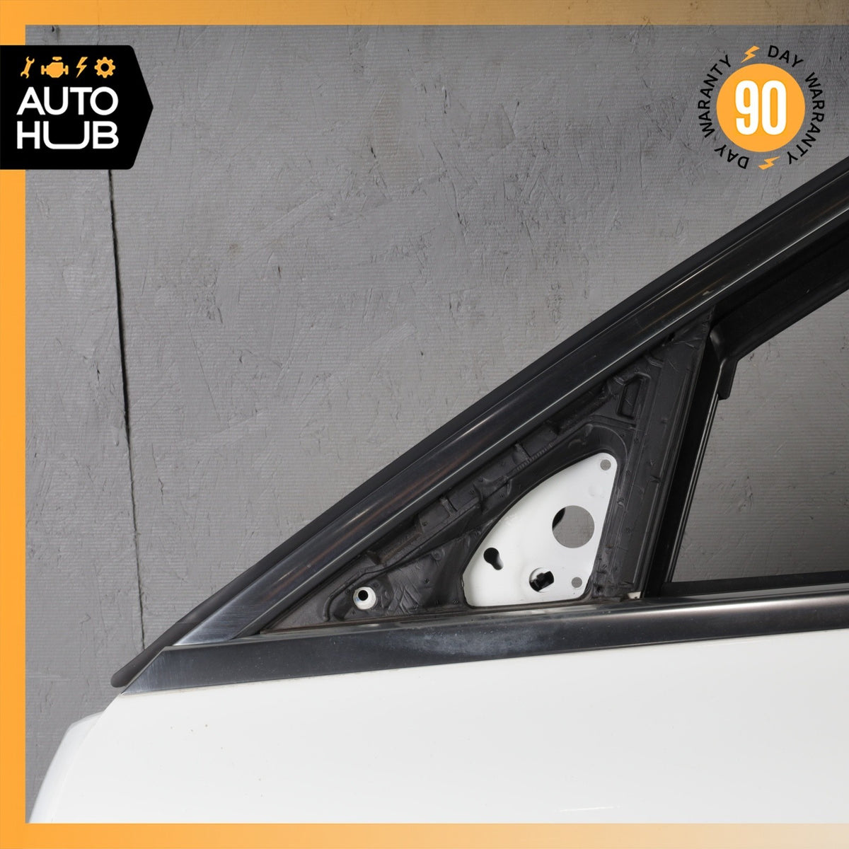 15-21 Mercedes W205 C300 C350e C400 C450 AMG Left Side Door Shell White OEM - photo 4