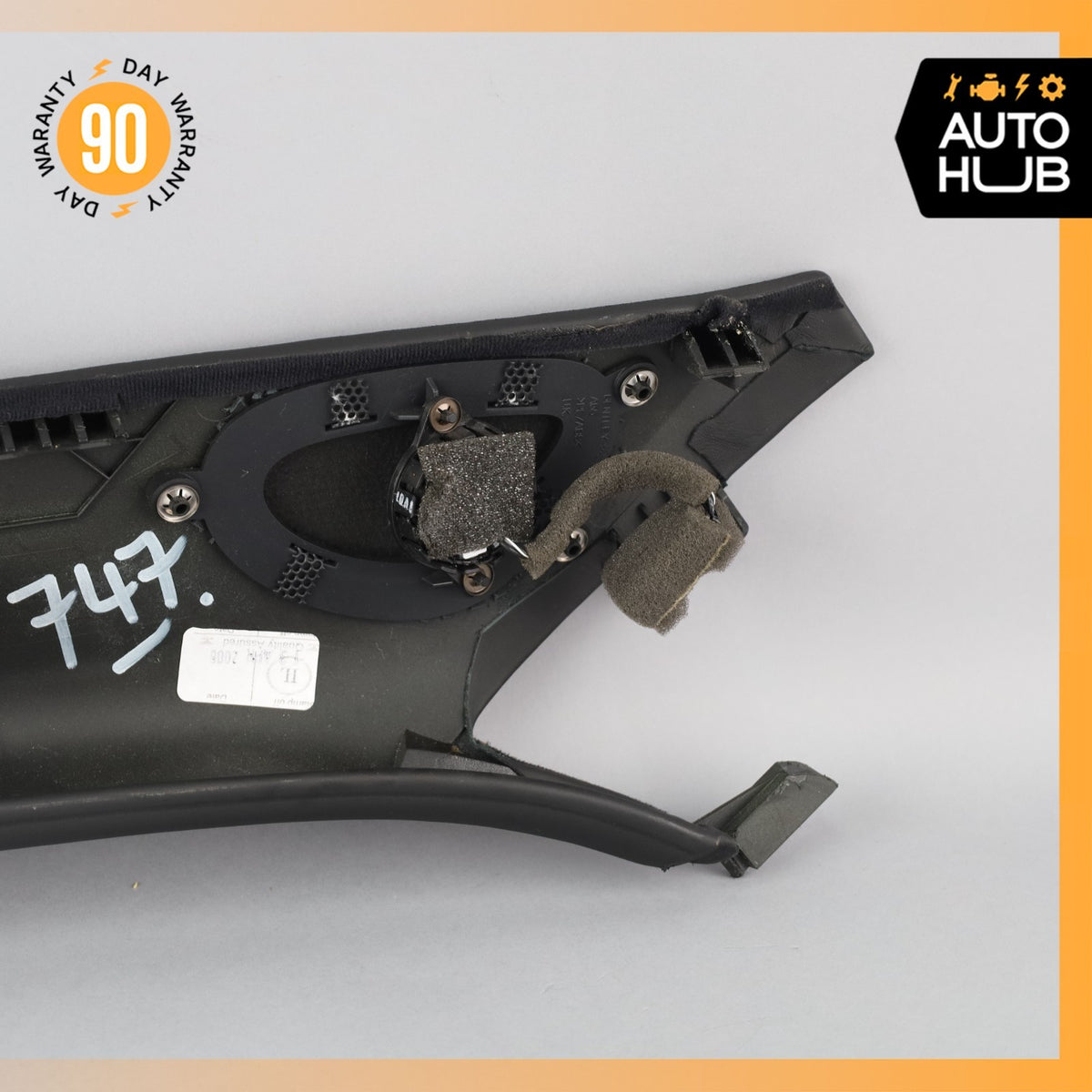 Bentley Continental Flying Spur Front Right Side Interior Trim Panel A Pillar - photo 8