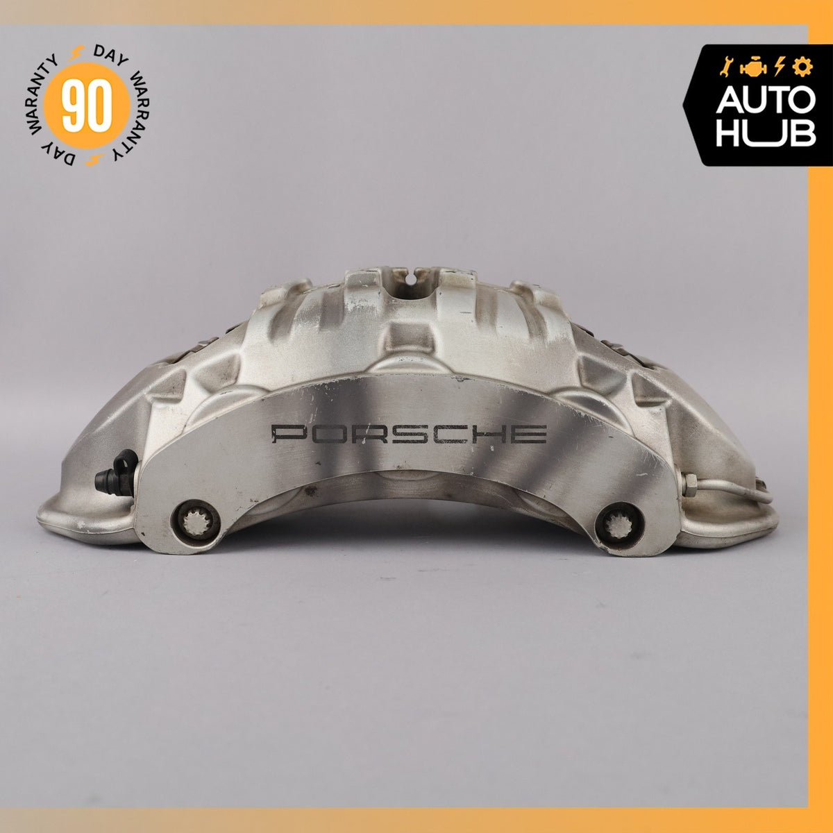 10-23 Porsche Panamera Cayenne Macan Front Brake Calipers Set 7PP615123 OEM - photo 13