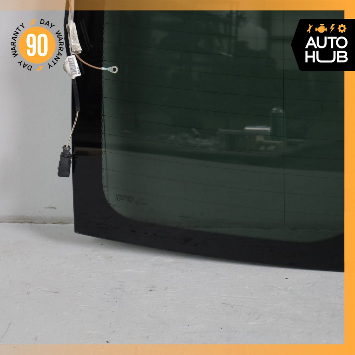 03-06 Porsche Cayenne 955 Trunk Lid Tailgate Hatch Windshield Window Glass OEM - photo 7