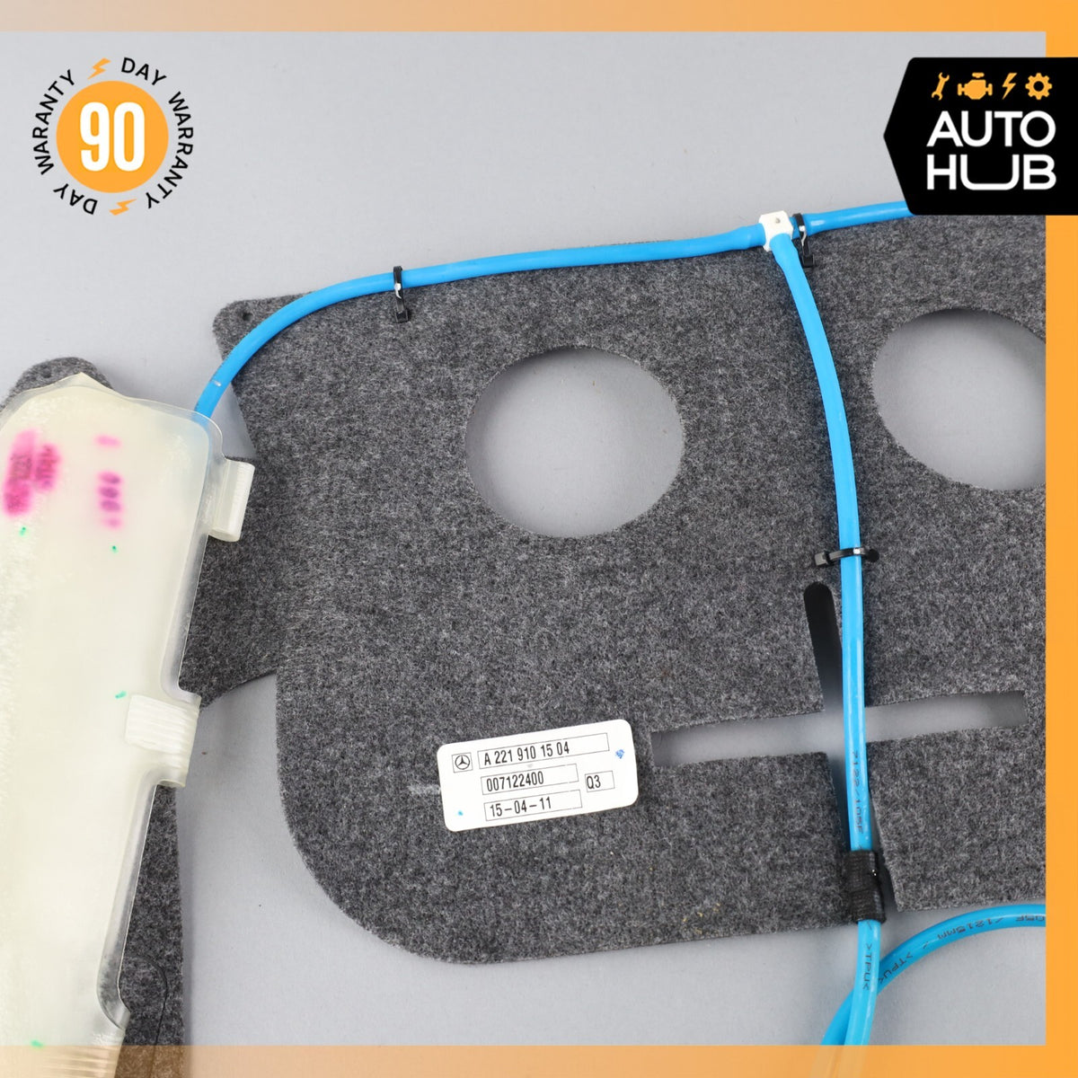 10-13 Mercedes W221 S63 S550 Front Right Lower Bottom Seat Bladder Bolster OEM - photo 13