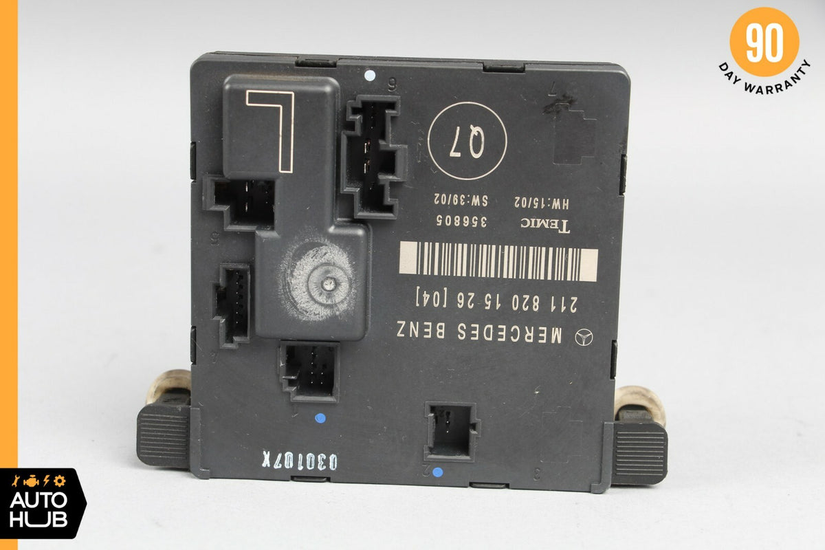 03-06 Mercedes W211 E320 E350 E55 Door Control Module Rear Left 2118201526 OEM - photo 6