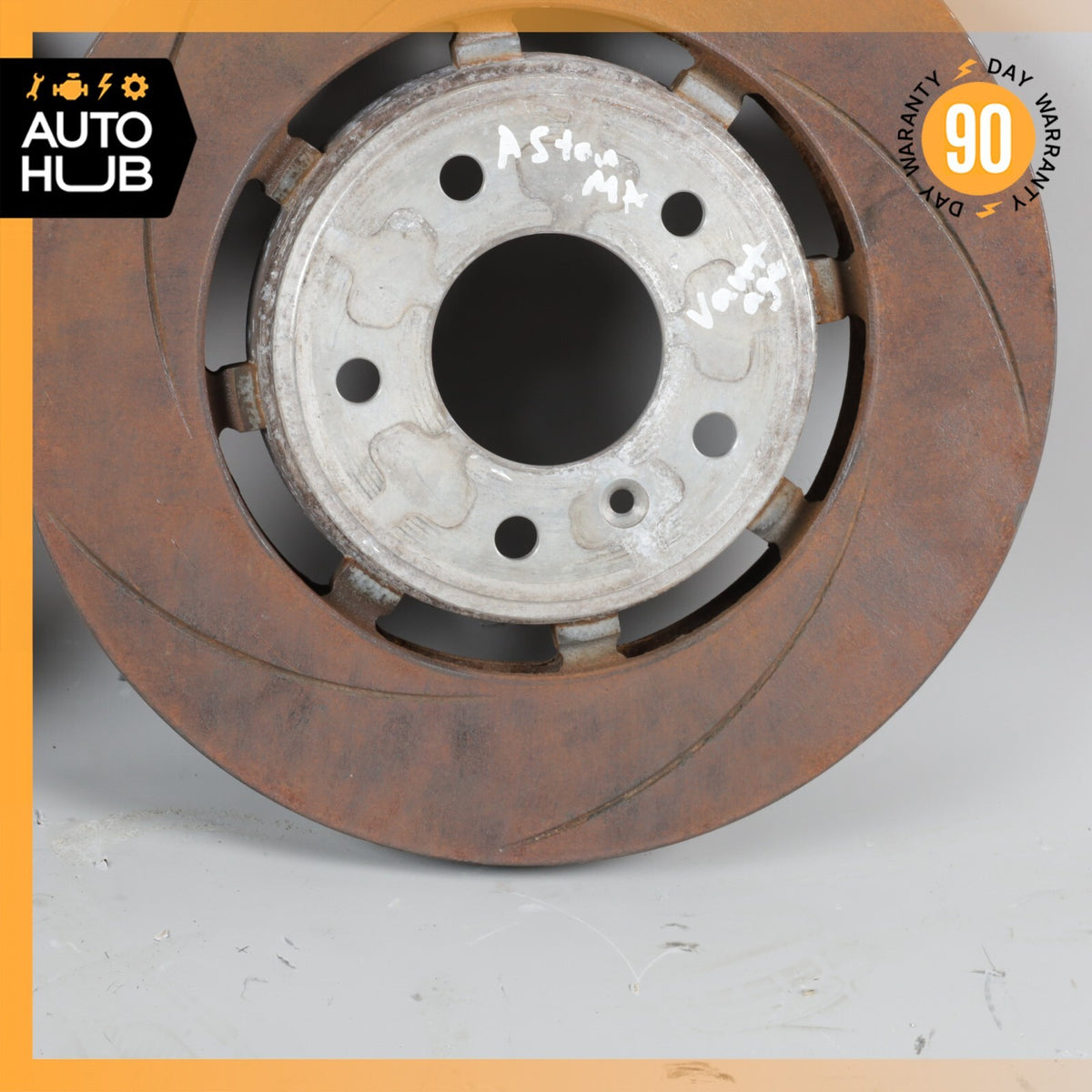 17-24 Aston Martin DB11 Vantage Rear Brake Rotors Disc Left & Right Set OEM - photo 3