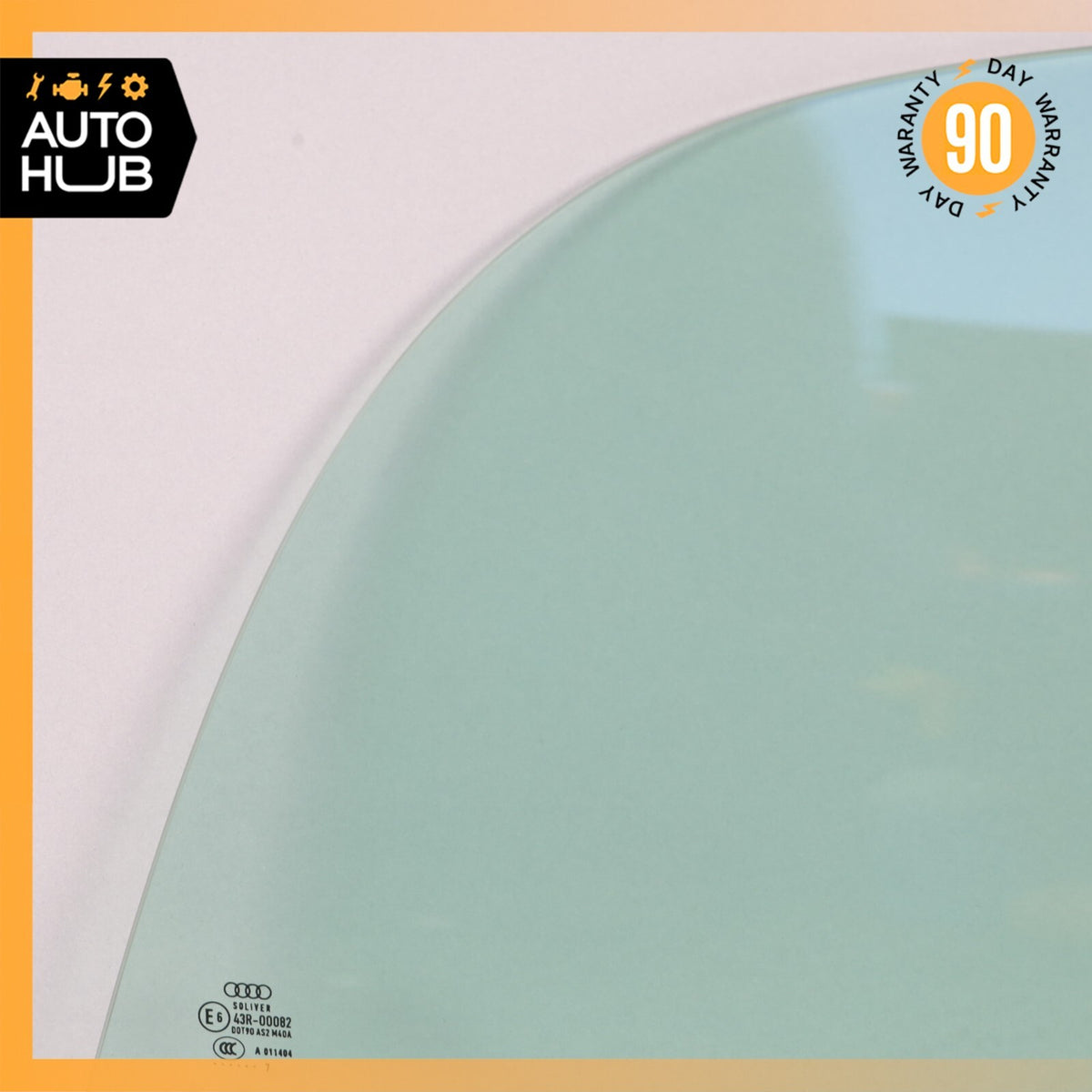 16-23 Audi TT Convertible Door Window Glass Front Right Passenger Side OEM 54k - photo 3
