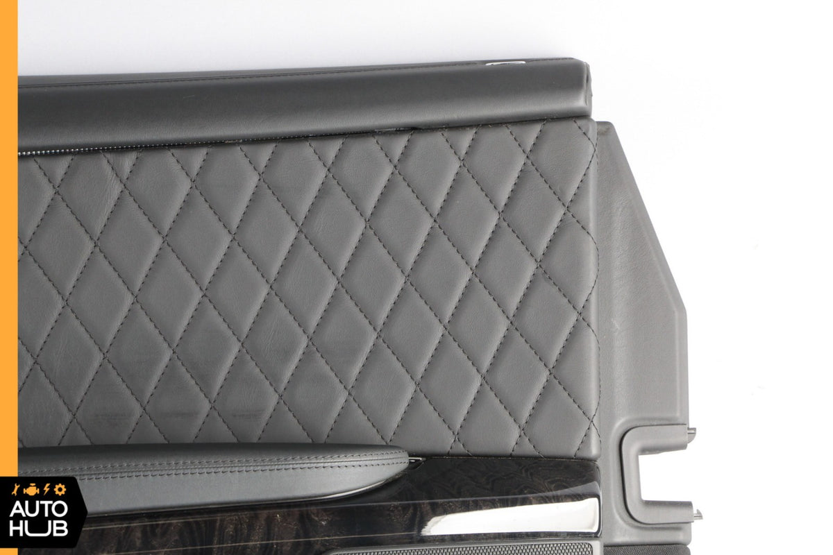 07-13 Mercedes W216 CL65 AMG Front Right Passenger Door Panel Black OEM - photo 4