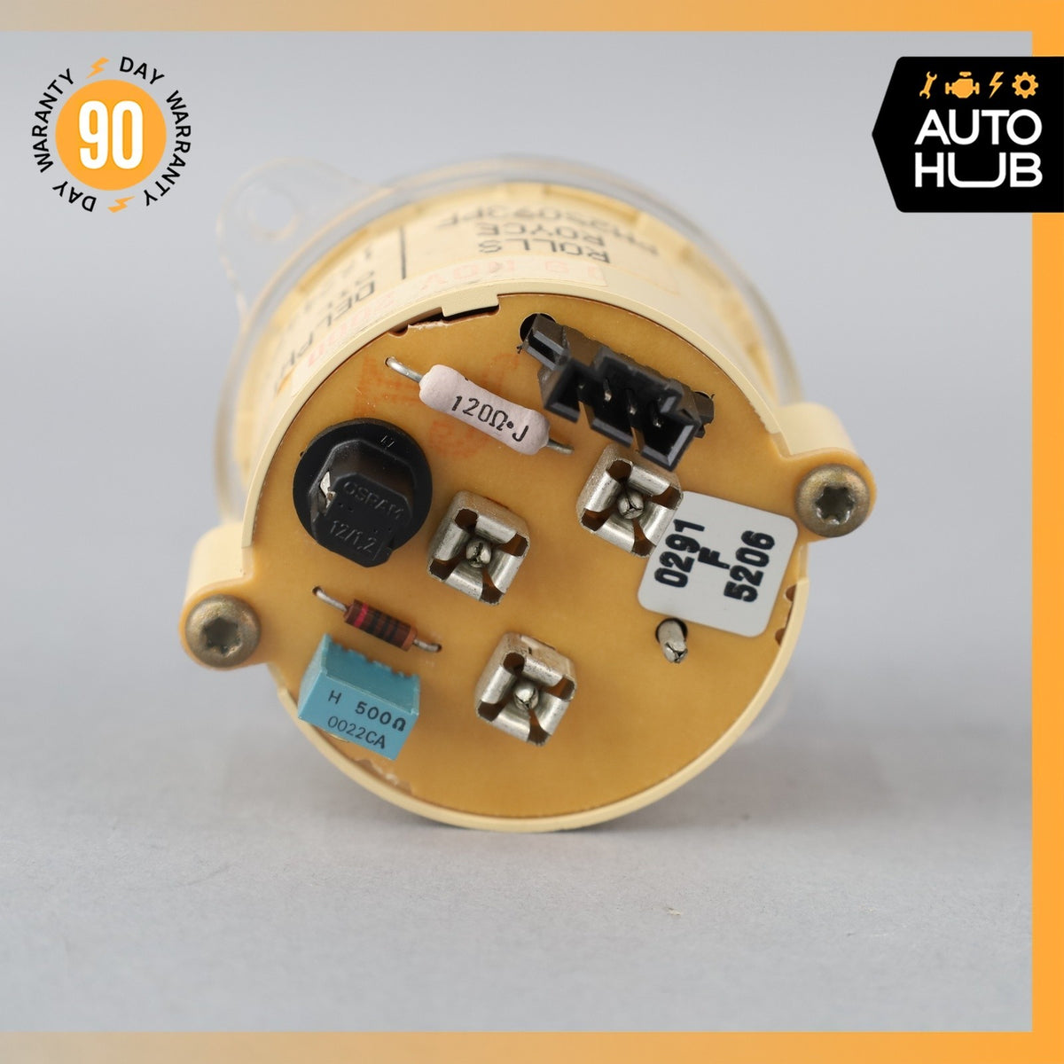 Bentley Arnage Engine Oil Pressure Display Gauge PM25093PF OEM 42k - photo 7