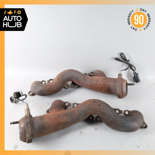 10-24 Jaguar X150 XK XJ XF LR 5.0L AJ133 V8 SC Engine Exhaust Manifold Set OEM - photo 1