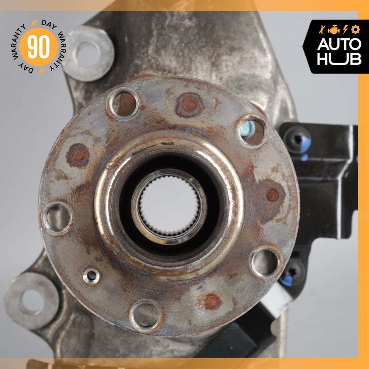 12-13 Bentley Continental GT GTC Front Right Side Spindle Knuckle Hub OEM 56k - photo 5