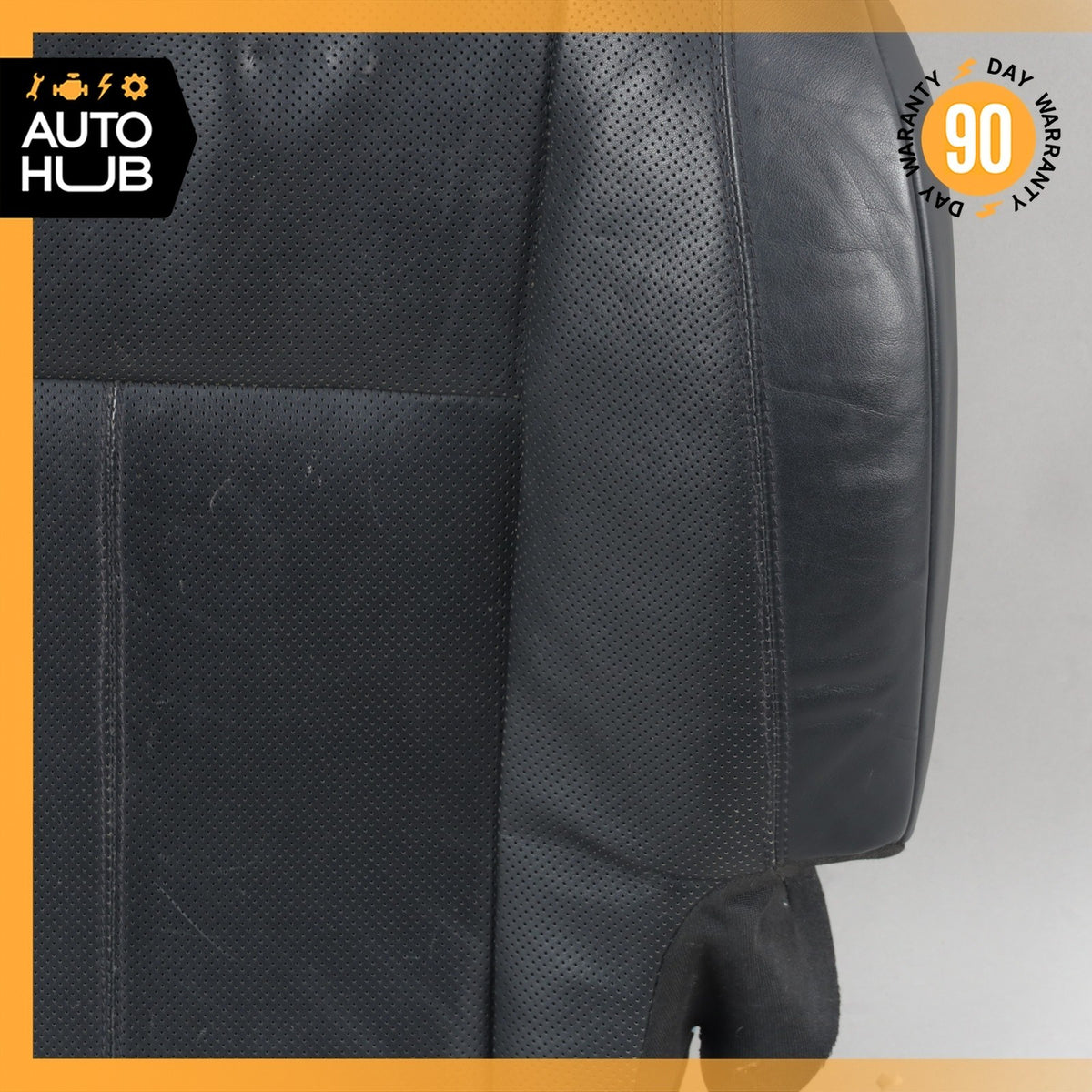 07-14 Mercedes W216 CL550 Front Right Side Bottom Lower Seat Cushion Black OEM - photo 3