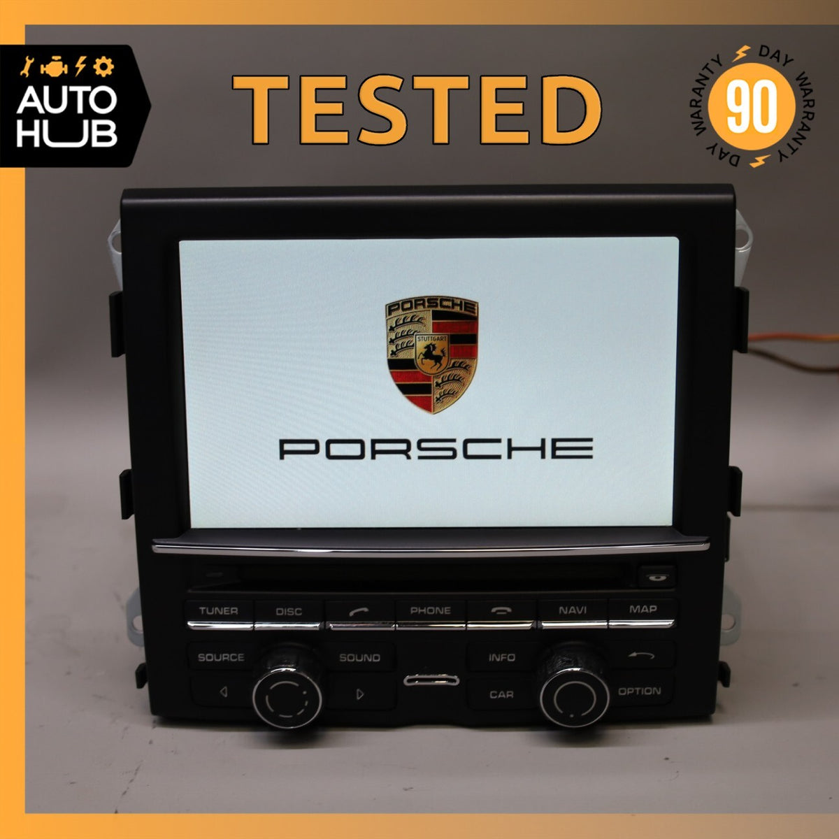 12-16 Porsche Cayenne 958 Hybrid S Command Head Unit Navigation Radio OEM - photo 1