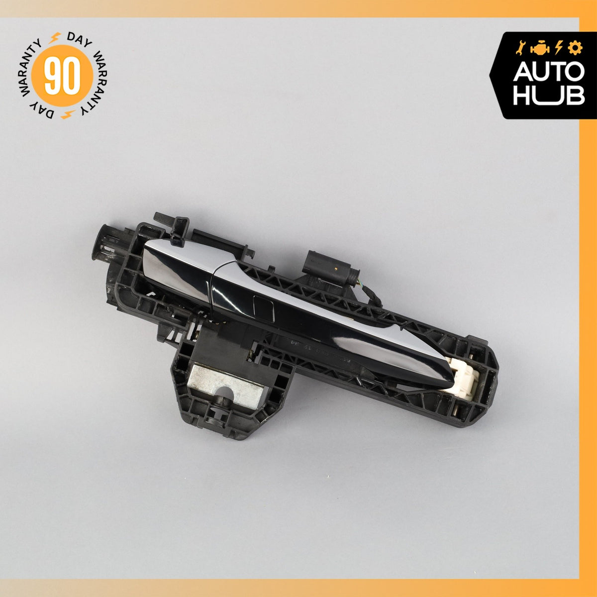10-17 Mercedes W207 E550 Right Side Exterior Door Handle Keyless Go Black OEM - photo 2