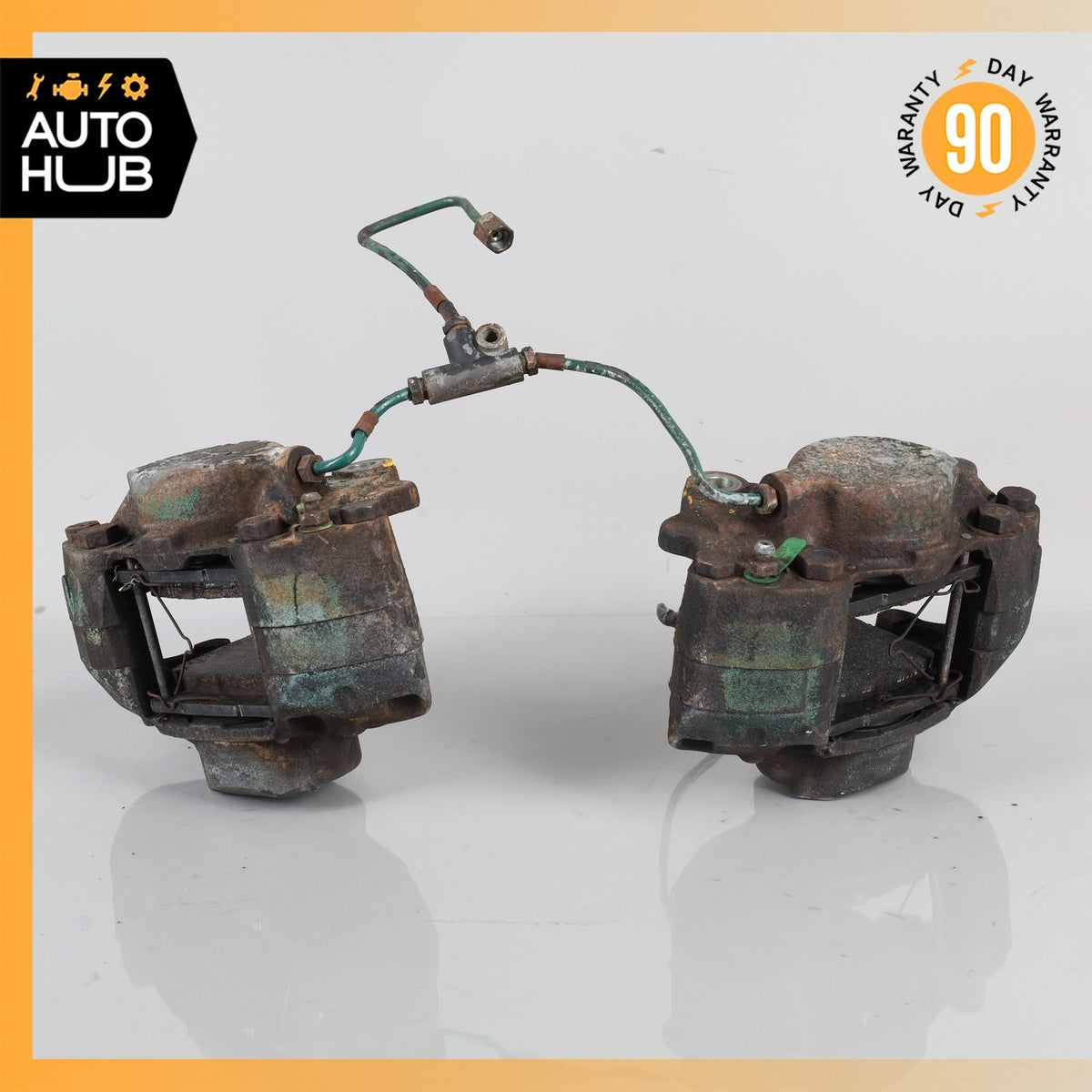 90-98 Bentley Brooklands Azure Front Left Brake Calipers Set of 2 OEM - photo 2