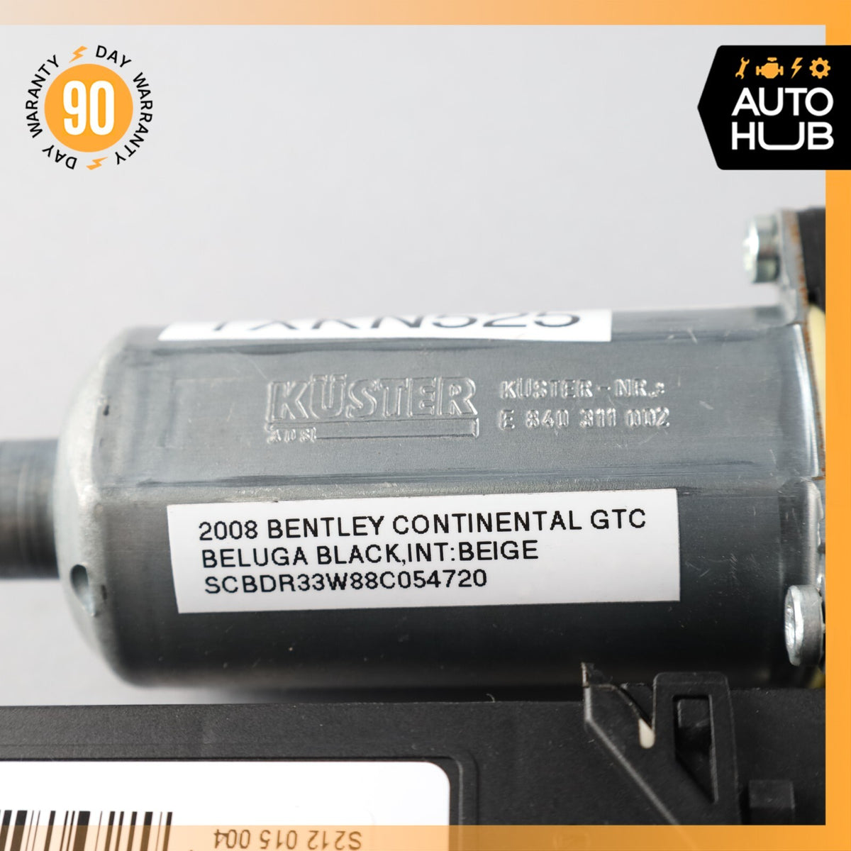 07-11 Bentley Continental GTC Front Right Side Door Window Regulator Motor OEM - photo 11