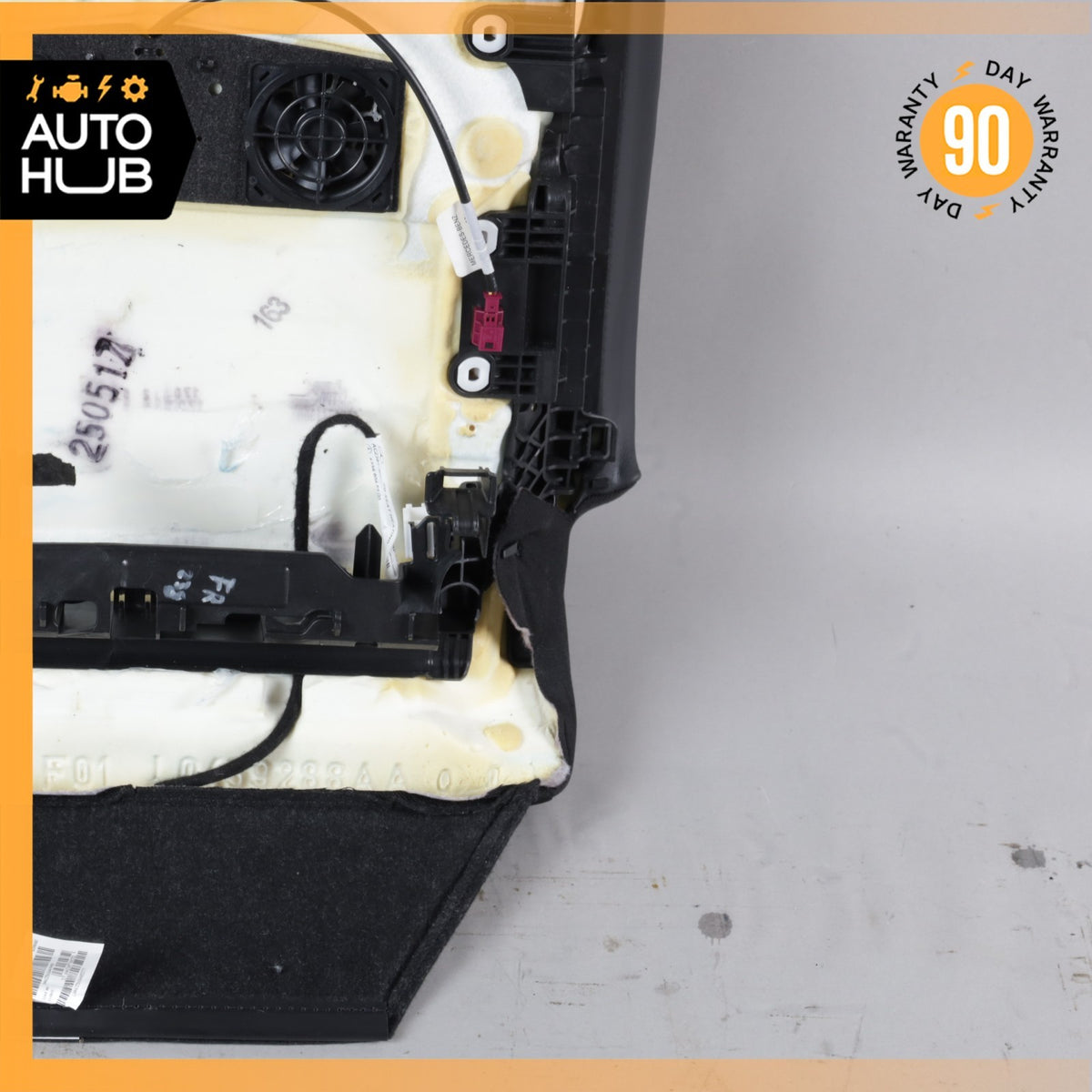 18-23 Mercedes W238 E400 E450 Front Right Side Seat Cushion Top Upper Black OEM - photo 16