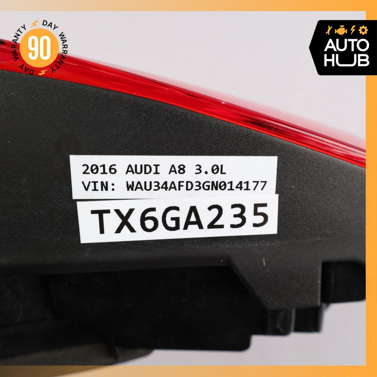 15-18 Audi D4 A8 Rear Right Passenger Inner Tail Light Lamp LED 4H0945094J OEM - photo 20