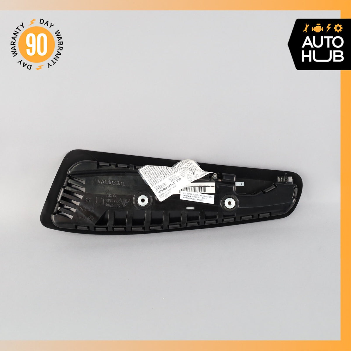10-16 Porsche Panamera 970 Front Left Driver Side Seat Airbag Air Bag Black OEM - photo 4