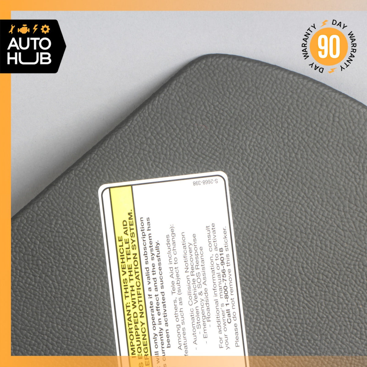 07-12 Mercedes R230 SL550 SL55 Left Side Dashboard Dash Trim Panel Cover OEM 68k - photo 3