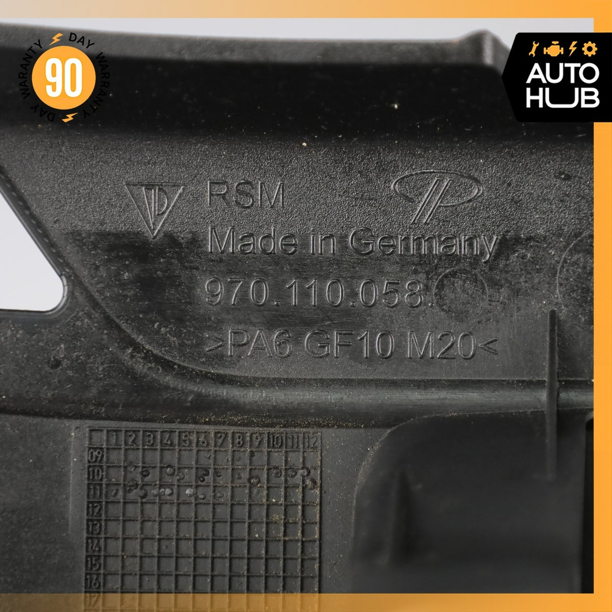 11-16 Porsche Panamera 970 3.6L Engine Ignition Coil Cover Set 97011005800 OEM - photo 12