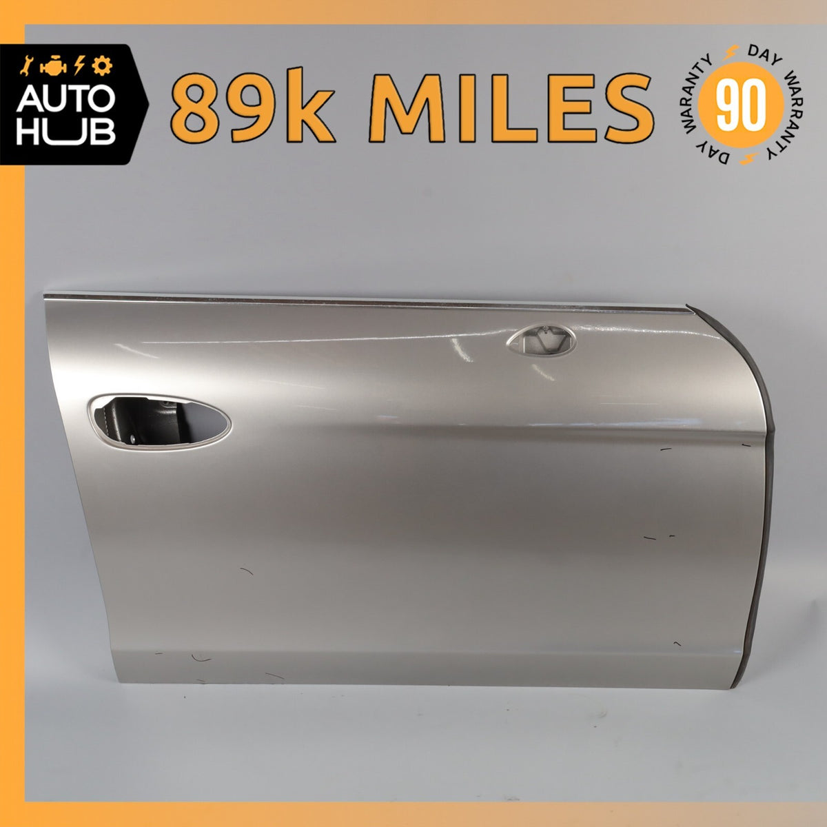 10-16 Porsche Panamera 970 Hybrid S Front Right Side Door Shell OEM 89k - photo 1