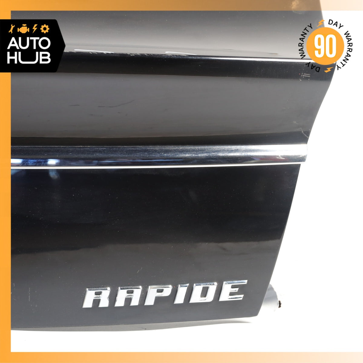 10-19 Aston Martin Rapide Trunk Lid Liftgate Tailgate Hatch Shell Black OEM 11k - photo 15