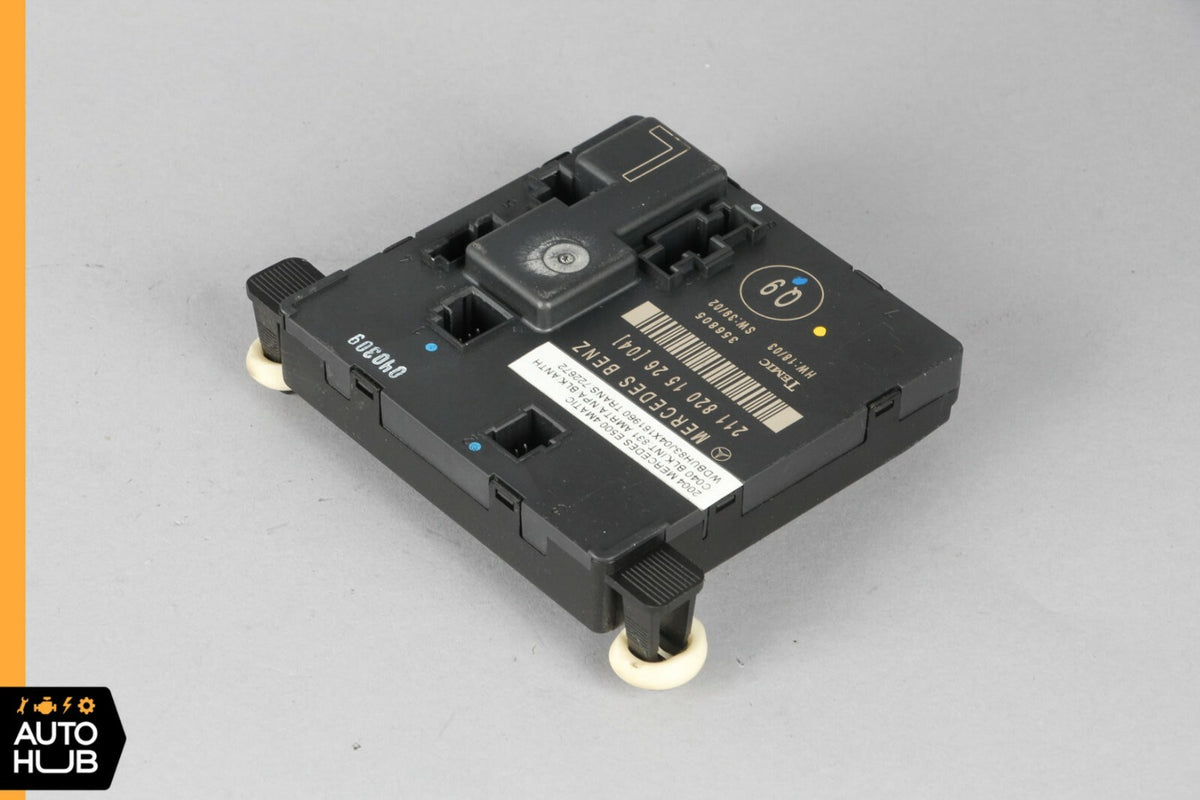 03-06 Mercedes W211 E320 E350 E500 Door Control Module Rear Left 2118201526 OEM - photo 3