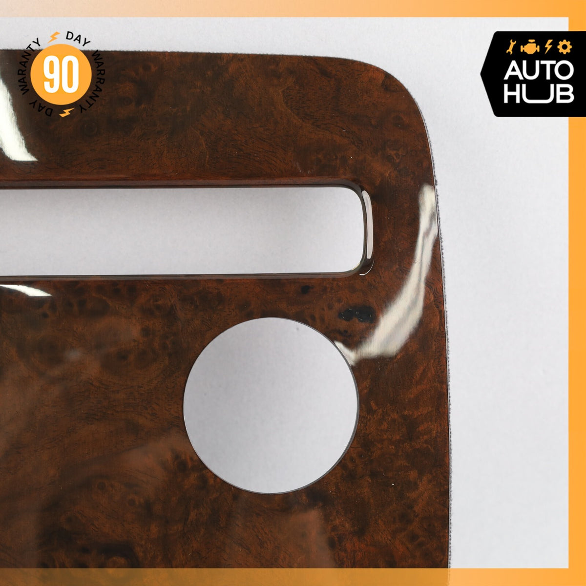 03-10 Bentley Continental GT Coupe Rear Overhead Dome Light Trim Wood OEM 73k - photo 4
