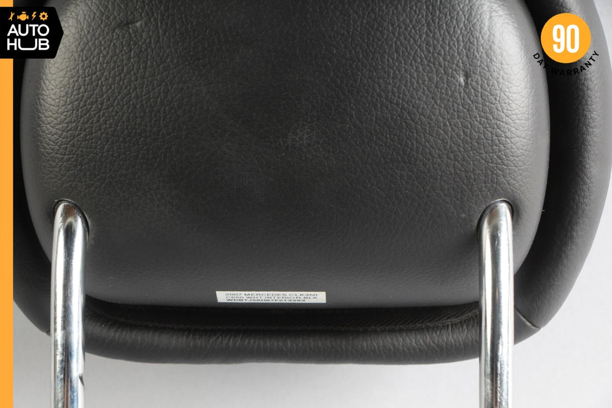 06-09 Mercedes W209 CLK350 CLK500 Front Left / Right Seat Headrest Head Rest OEM - photo 10