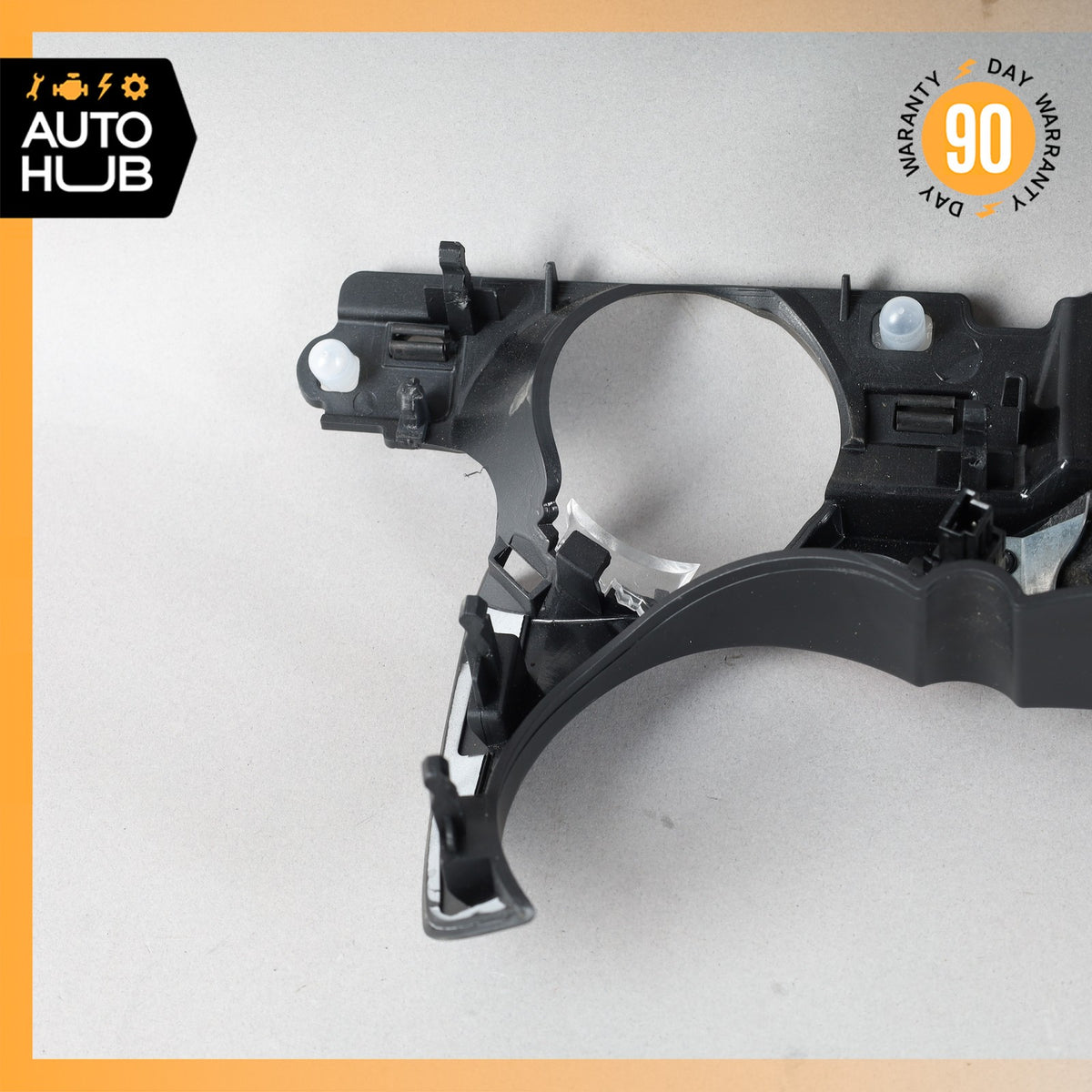 11-18 Porsche Cayenne 958 Steering Column Cover Trim Black OEM - photo 7