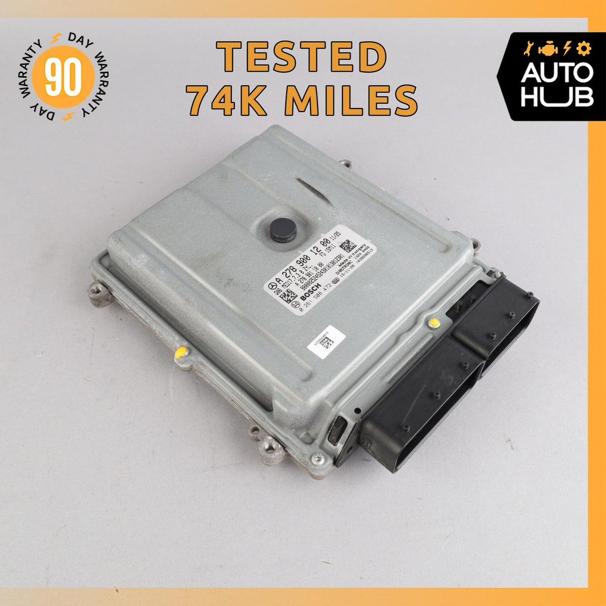 14-17 Mercedes W217 S550 S63 AMG ECU Engine Control Module Unit OEM 74k - photo 1