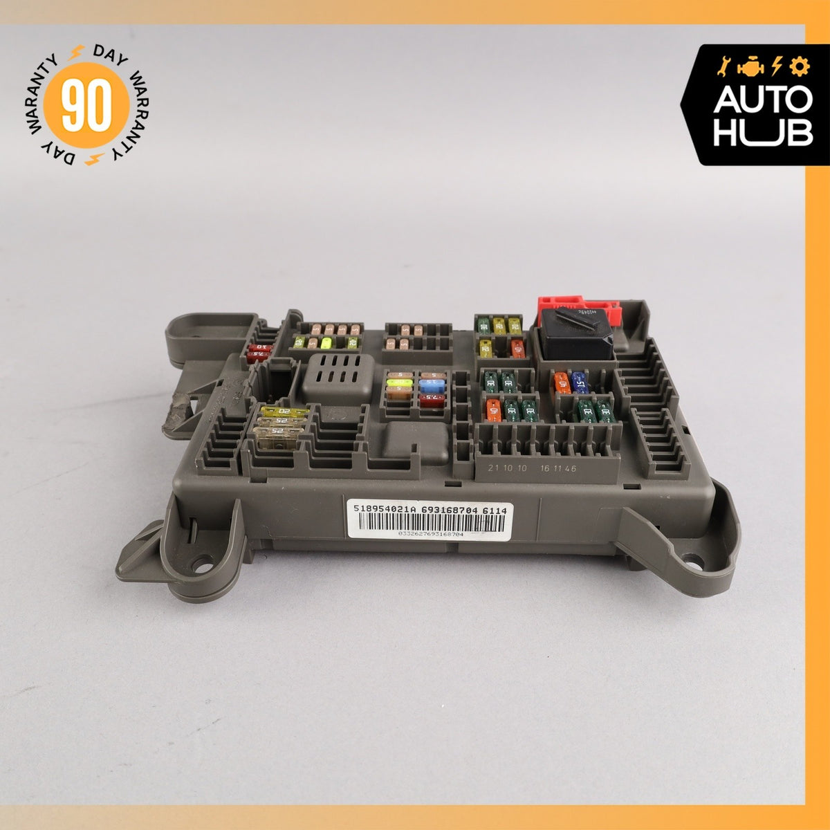 07-14 BMW E70 X5 X6 Rear Trunk Power Distribution Fuse Relay Box OEM - photo 5