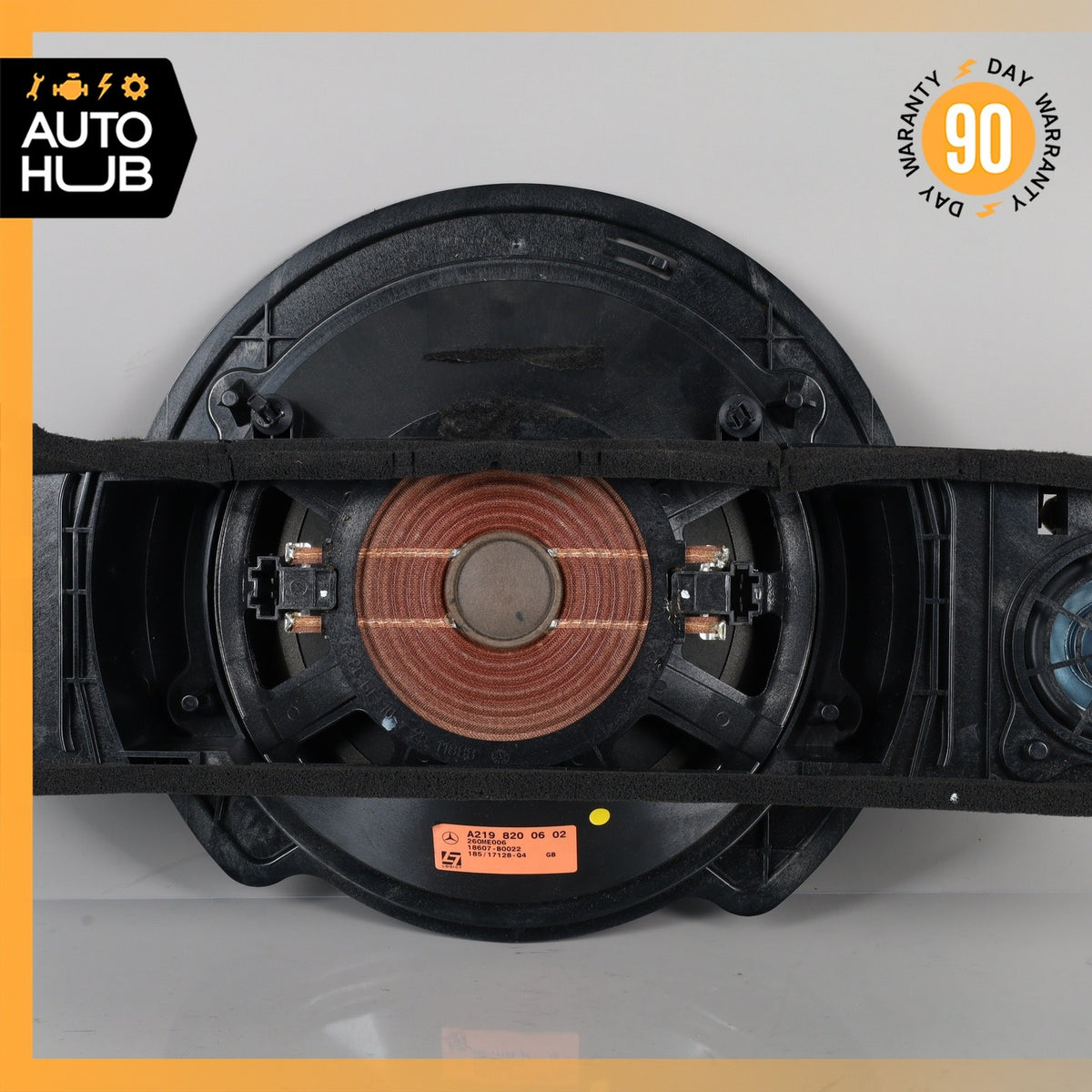 03-09 Mercedes W211 E350 E320 Rear Subwoofer Speaker 2198200602 OEM - photo 13