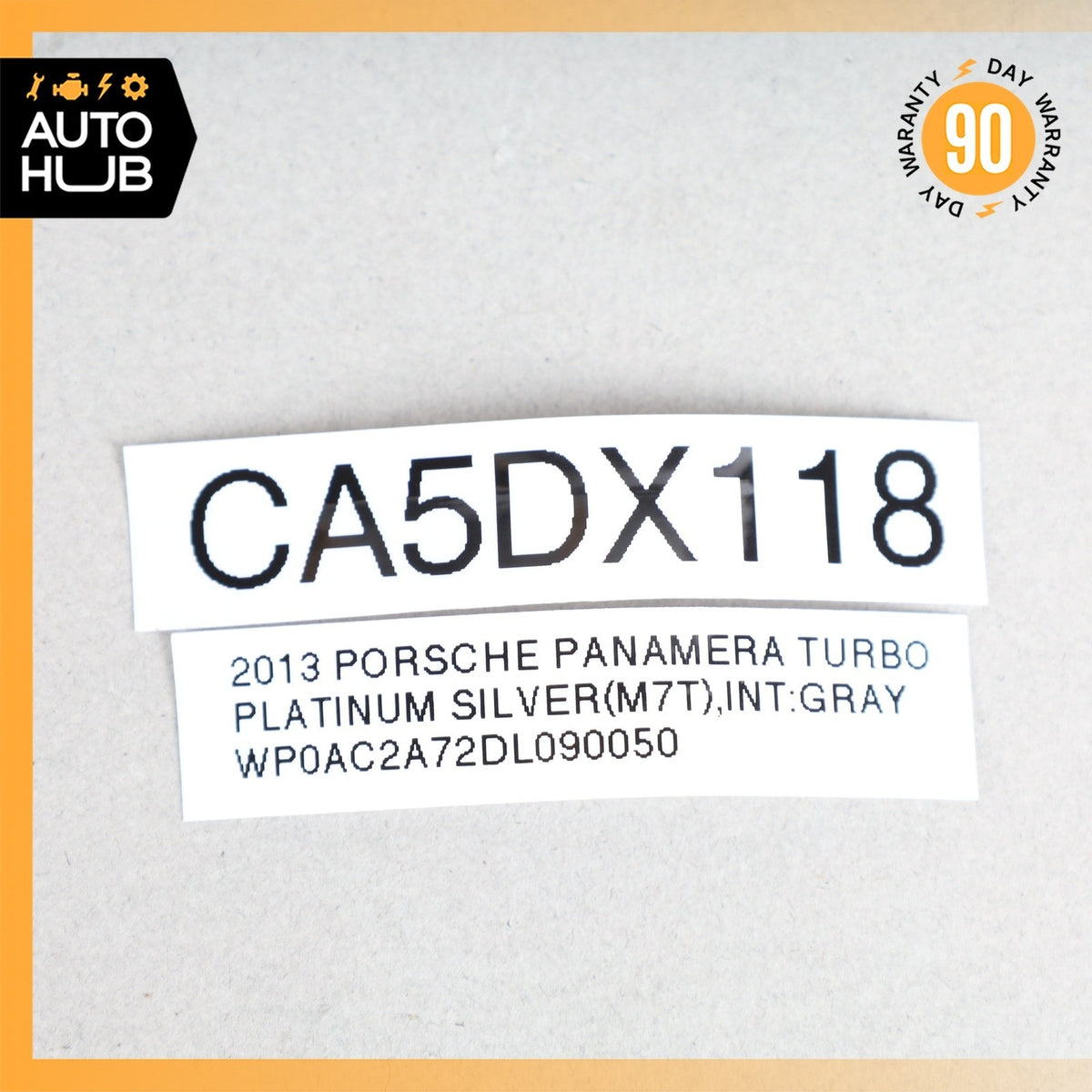 Porsche Panamera 970 Left Side Dashboard Trim Cover Panel Gray OEM - photo 12