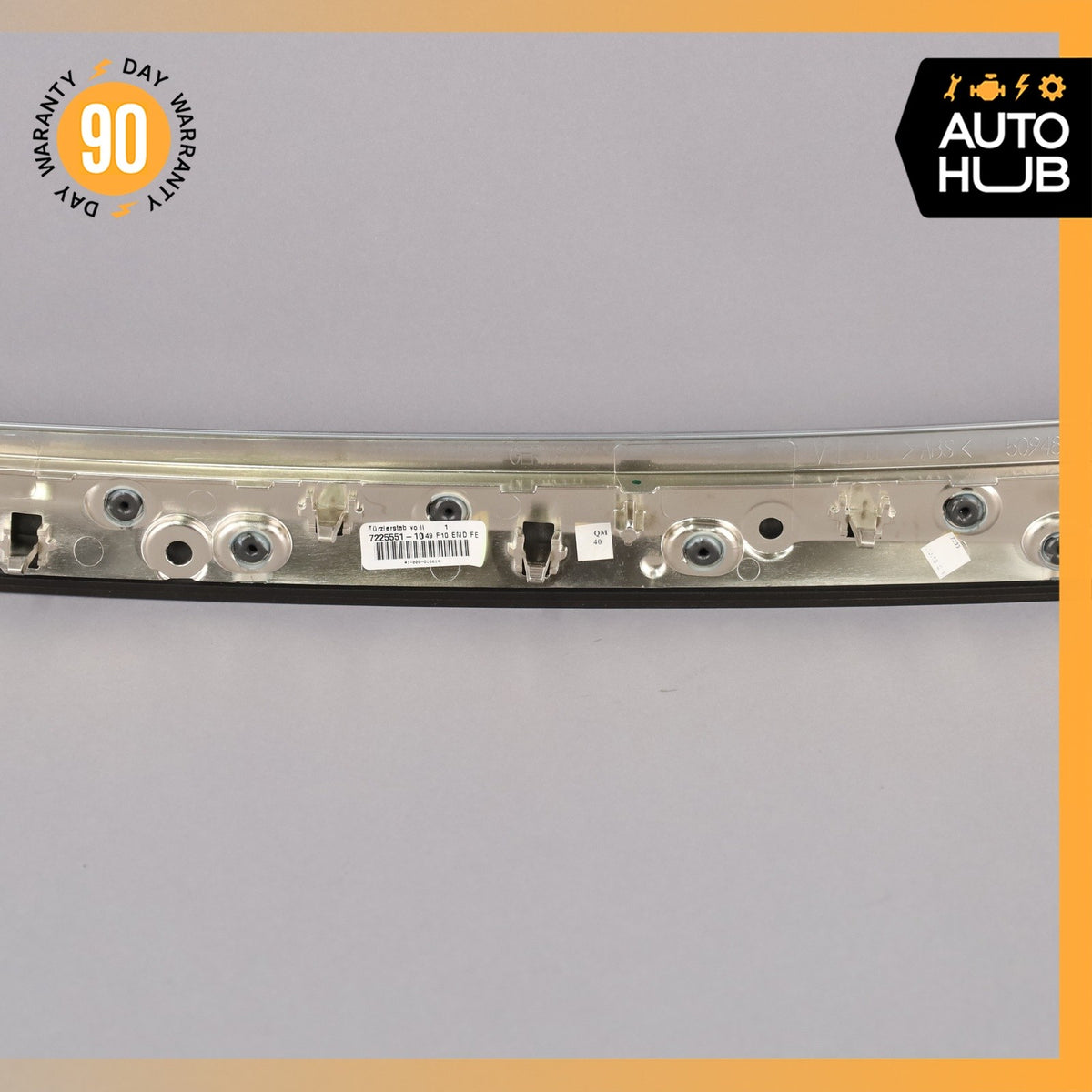 11-16 BMW F10 535i 528i 550i Front Left Side Door Trim Wood OEM - photo 12