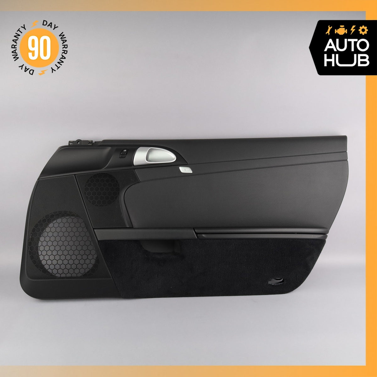 05-12 Porsche Boxster 987 Cayman Front Right Interior Door Panel Black OEM - photo 1