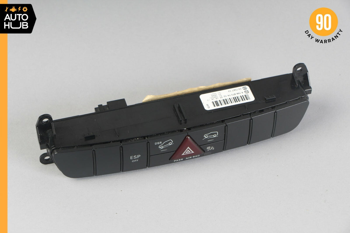 06-12 Mercedes W164 ML320 GL450 Hazard Control Switch Panel 1648707410 OEM - photo 5