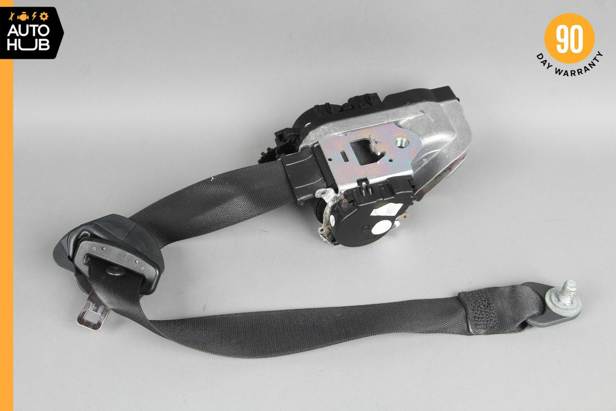 07-09 Mercedes W221 S550 S63 AMG Front Left Driver Side Seat Belt Black OEM - photo 5