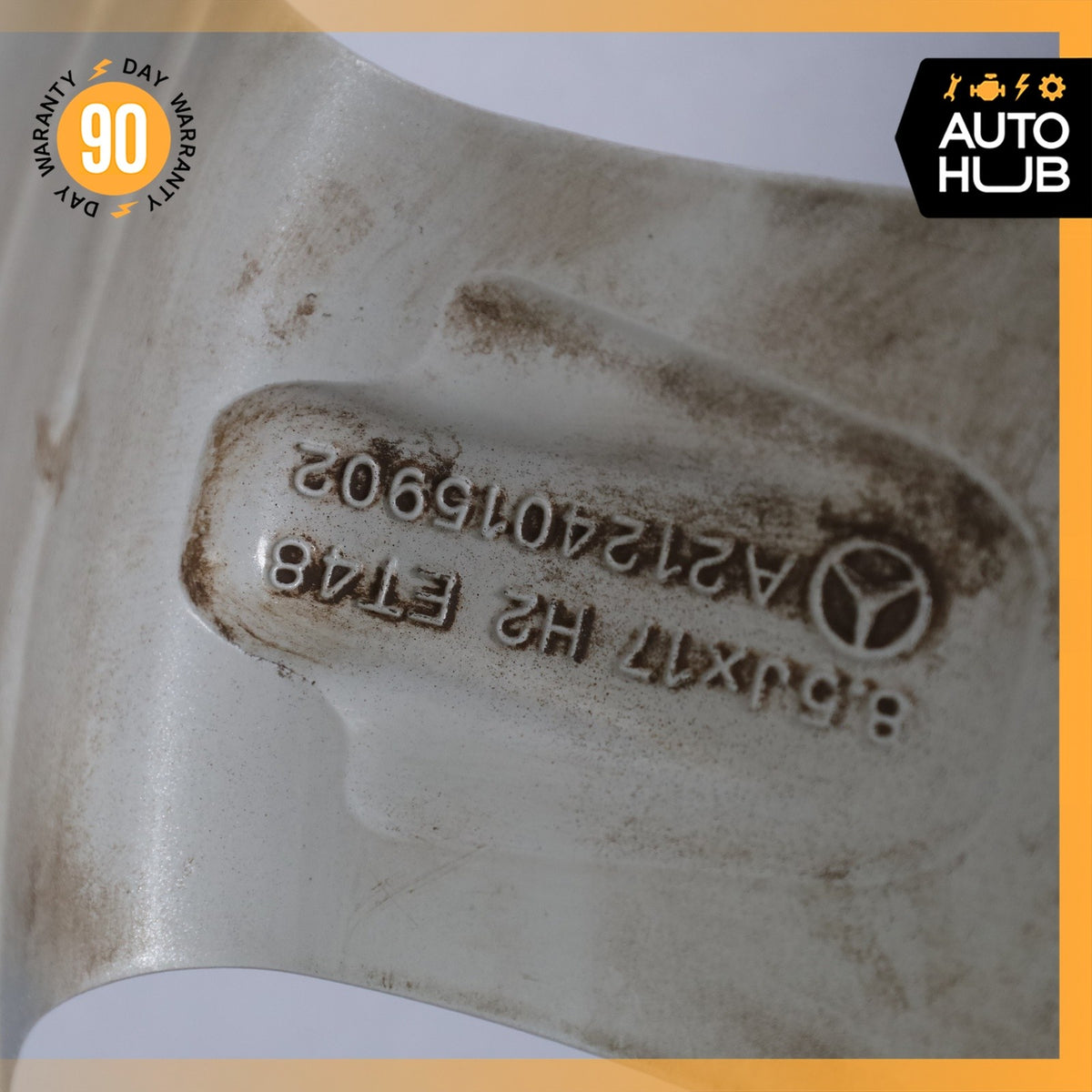 Mercedes W212 E350 E550 8.5 x 17 17'' Wheel Rim 2124015902 OEM - photo 15