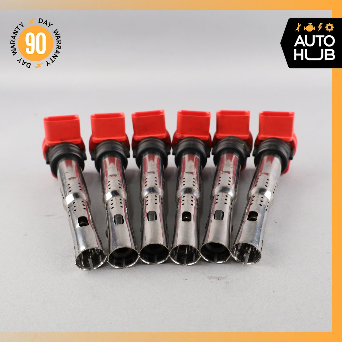 10-16 Audi B8 S4 A4 Engine Motor Starter Ignition Coil Coils Set OEM - photo 11