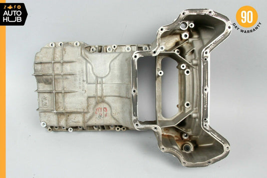 05-11 Mercedes W203 C350 CLK350 Engine Upper Oil Sump Baffle Pan 2720142102 OEM - photo 1