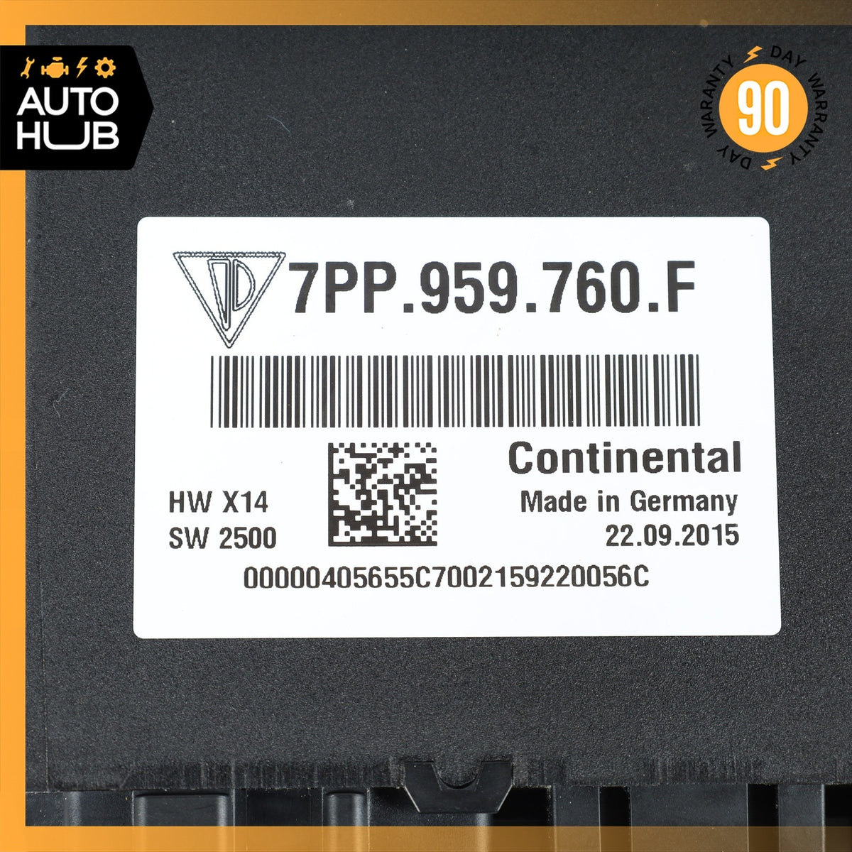 Porsche Cayenne 958 Front Left or Right Seat Control Module Unit 7PP959760F OEM - photo 8