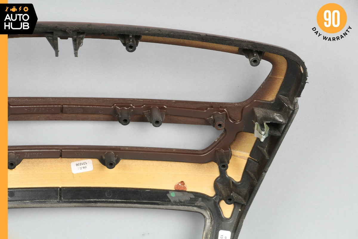 07-14 Mercedes W216 CL550 CL63 Center Console Command Unit Radio Bezel Trim OEM - photo 8